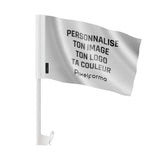 Drapeau voiture france en polyester résistant aux intempéries