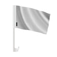 Drapeau voiture france gris clair en polyester fixation fenêtre
