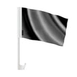 Drapeau voiture gris noir france polyester fixation fenêtre