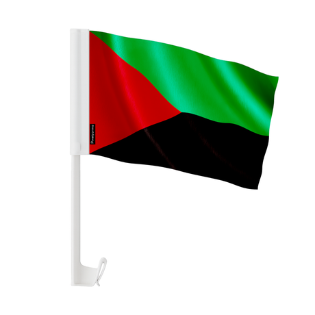 Drapeau voiture martinique en polyester - pixelforma