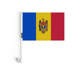 Drapeau Voiture Moldavie en Polyester - Pixelforma 