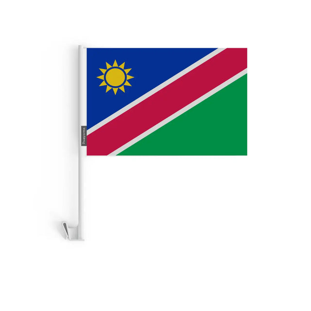 Drapeau Voiture Namibie en Polyester - Pixelforma 