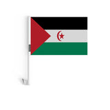 Drapeau Voiture République arabe sahraouie démocratique en Polyester - Pixelforma 