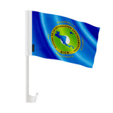 Drapeau voiture système d’intégration centraméricain polyester