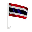 Drapeau voiture thaïlande polyester fixation sur fenêtre