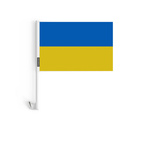 Drapeau Voiture Ukraine en Polyester - Pixelforma 