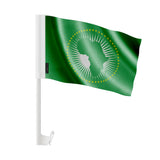 Drapeau voiture union africaine polyester fixation fenêtre