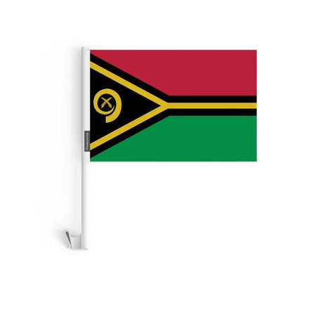 Drapeau Voiture Vanuatu en Polyester - Pixelforma 