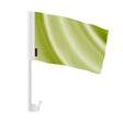 Drapeau voiture vert clair france polyester fixation fenêtre