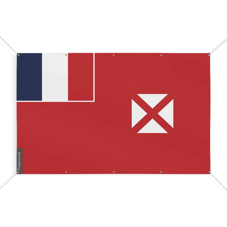 Drapeau wallis-et-futuna 10 oeillets en plusieurs tailles (s) - pixelforma