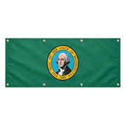 Drapeau washington polyester résistant aux intempéries