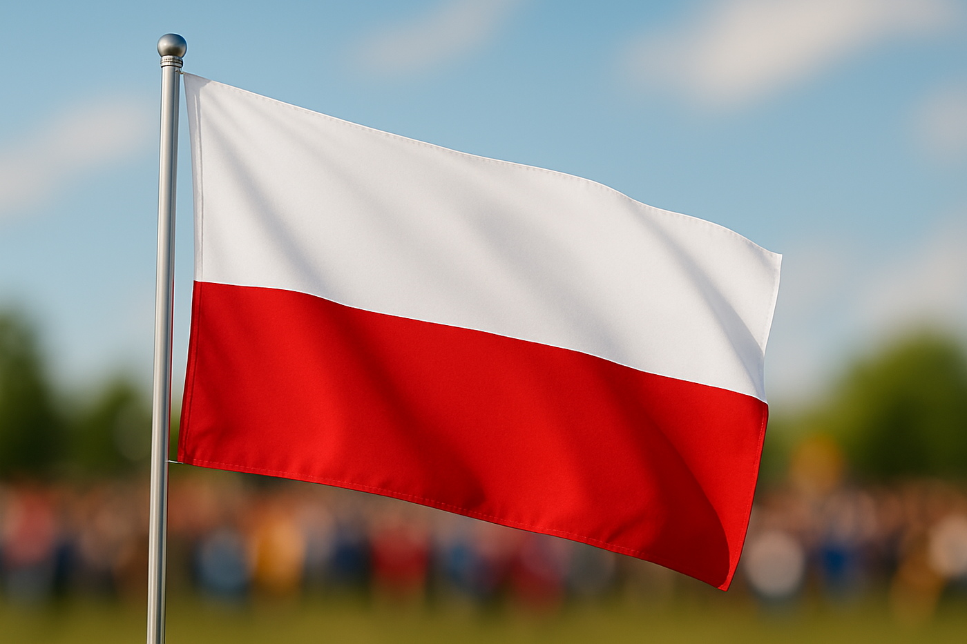drapeau pologne