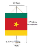 Fanion Table Drapeau Cameroun en Polyester