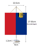 Fanion Table Drapeau Liechtenstein en Polyester