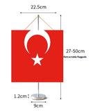 Fanion Table Drapeau Turquie en Polyester