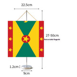 Fanion Table Drapeau Grenade en Polyester