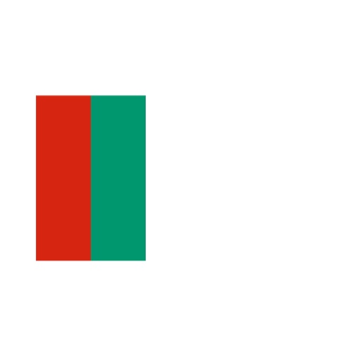 Fanion Table Drapeau Bulgarie en Polyester