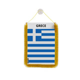 Fanion de voiture grece - pixelforma