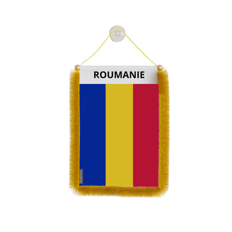 Fanion de voiture roumanie - pixelforma