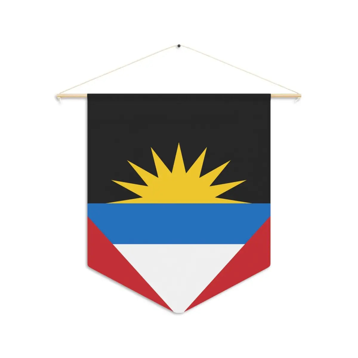 Fanion Drapeau Antigua-et-Barbuda en Polyester - Pixelforma 