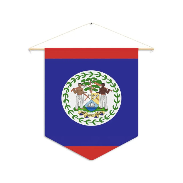 Fanion drapeau belize en polyester - pixelforma