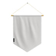 Fanion drapeau blanc en polyester à suspendre élégant