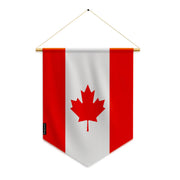 Fanion drapeau canada polyester à suspendre qualité supérieure
