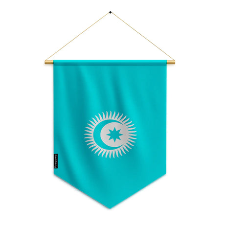 Fanion drapeau conseil turcique polyester à suspendre