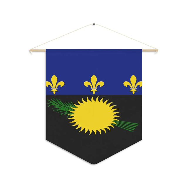 Fanion drapeau de guadeloupe en polyester - pixelforma