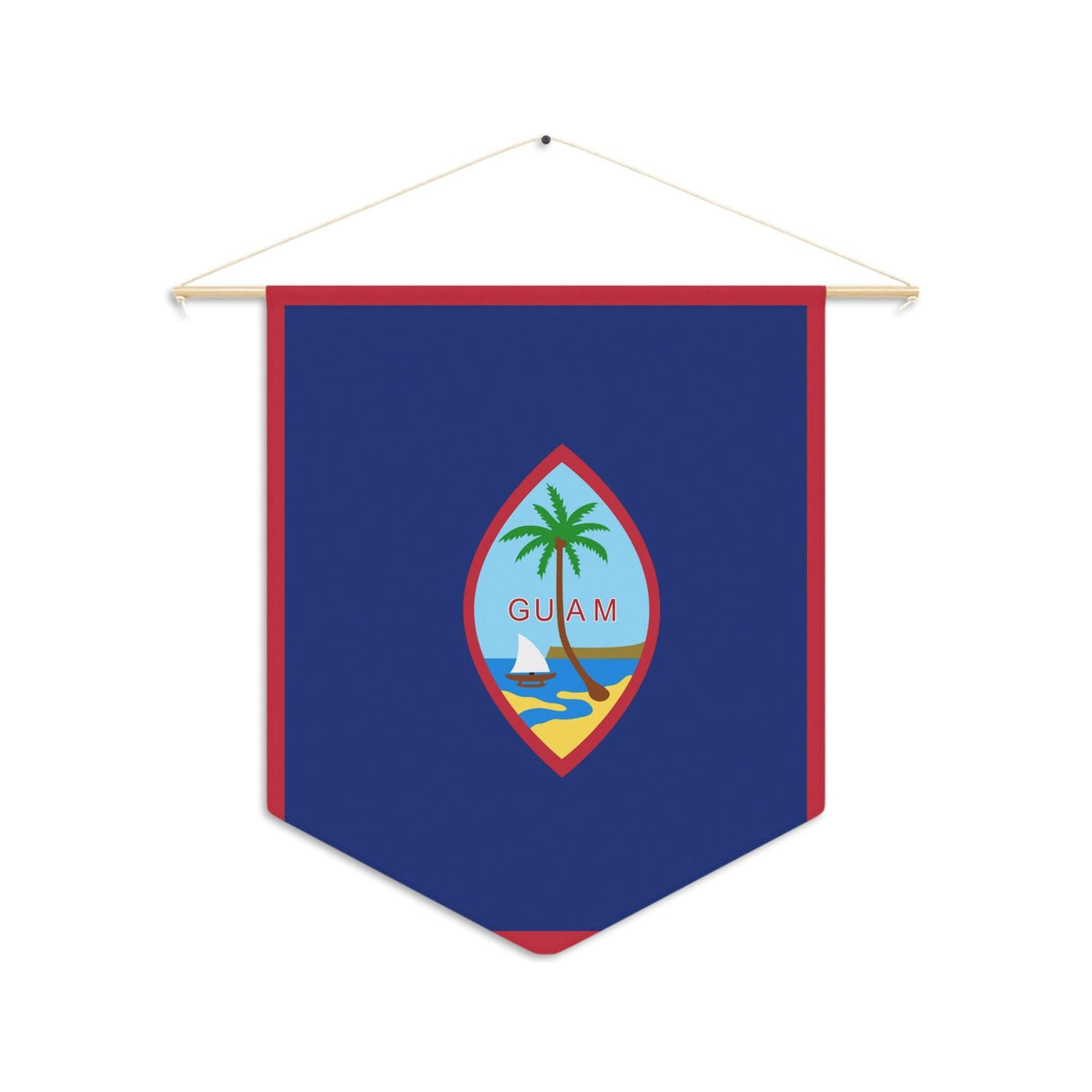 Fanion Drapeau de Guam à suspendre en polyester - Pixelforma