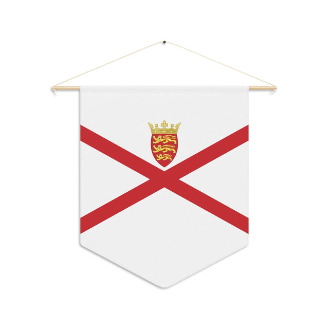 Polyester Hanging Jersey Flag Pennant - Pixelforma