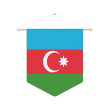 Fanion Drapeau de l'Azerbaïdjan à suspendre en polyester - Pixelforma