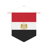 Fanion Drapeau de l'Égypte à suspendre en polyester - Pixelforma