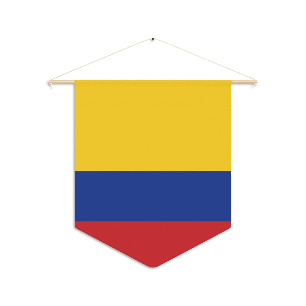 Colombia Flag Hanging Polyester Pennant - Pixelforma
