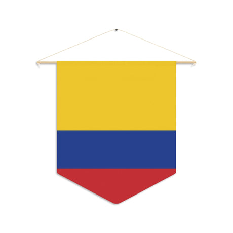 Colombia Flag Hanging Polyester Pennant - Pixelforma