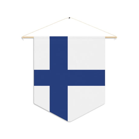 Finland Flag Hanging Polyester Pennant - Pixelforma