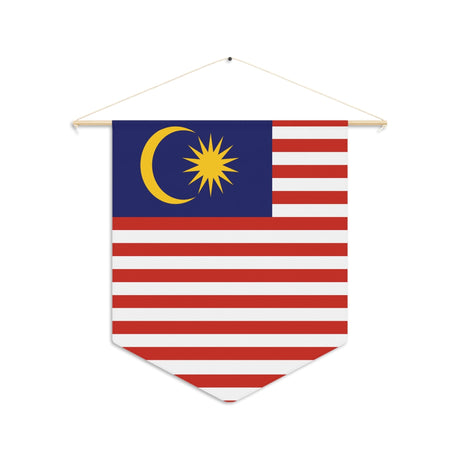 Malaysia Flag Hanging Polyester Pennant - Pixelforma
