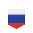 Flag of Russia Hanging Polyester Pennant - Pixelforma
