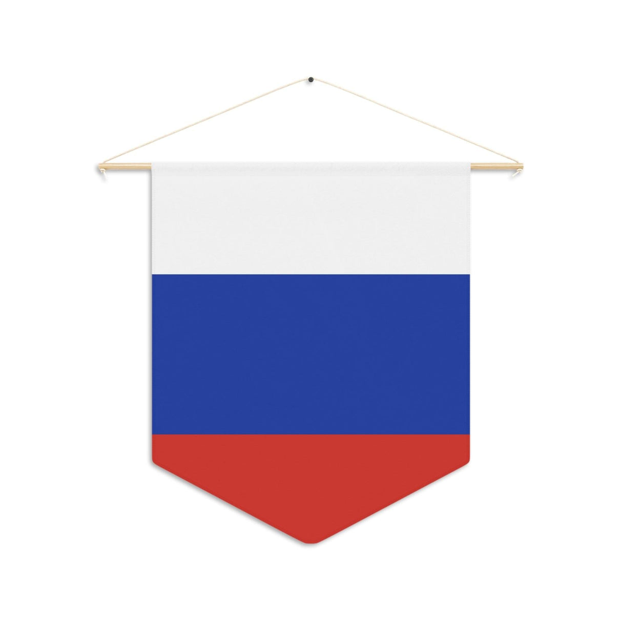 Fanion Drapeau de la Russie à suspendre en polyester - Pixelforma