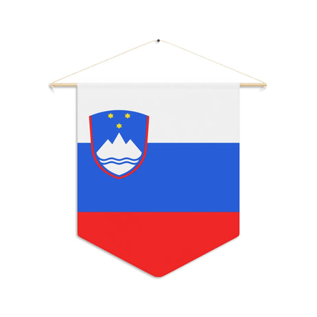 Slovenia Flag Pennant to Hang in Polyester - Pixelforma