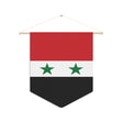 Flag of Syria Flag Hanging in Polyester - Pixelforma