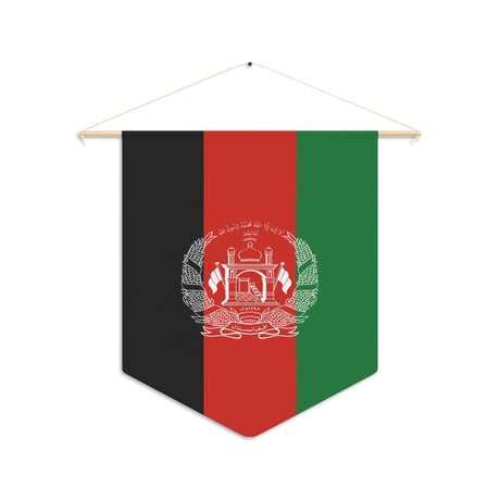 Afghanistan Flag Hanging Polyester Pennant - Pixelforma