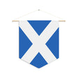 Scotland Flag Hanging Polyester Pennant - Pixelforma