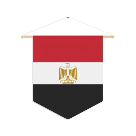 Egypt Flag Hanging Polyester Pennant - Pixelforma