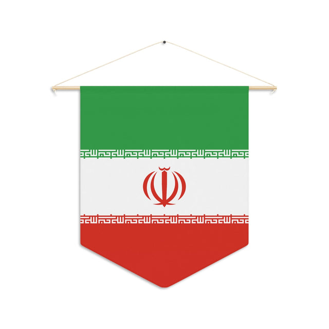 Polyester Flag of Iran Hanging Pennant - Pixelforma