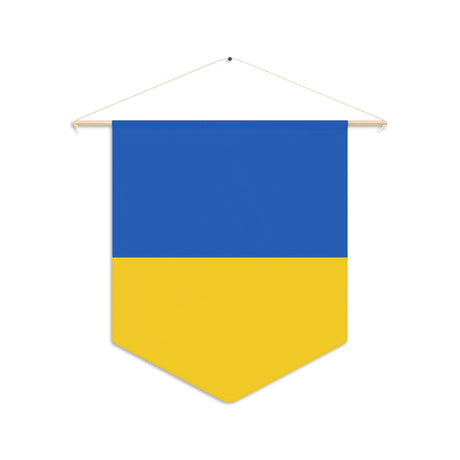 Flag of Ukraine Hanging Pennant in Polyester - Pixelforma