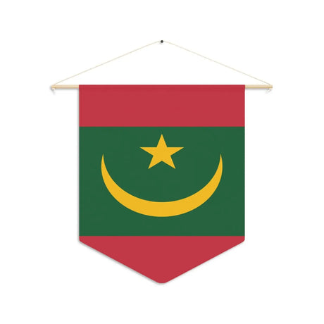 Fanion drapeau de mauritanie en polyester - pixelforma