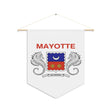 Mayotte flag pennant to hang in polyester - Pixelforma