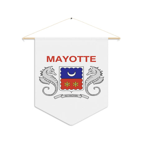 Fanion Drapeau de Mayotte à suspendre en polyester - Pixelforma