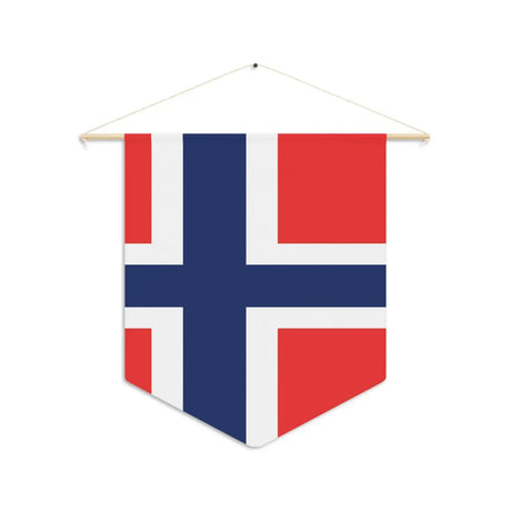 Fanion drapeau de norvège en polyester - pixelforma